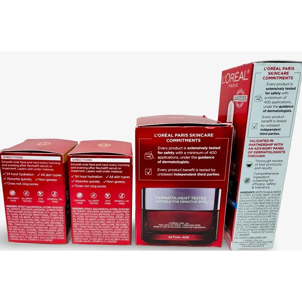 L’Oréal Revitalift Derm Intensives Retinol Night Serum + Moisturizer + 2 Trial